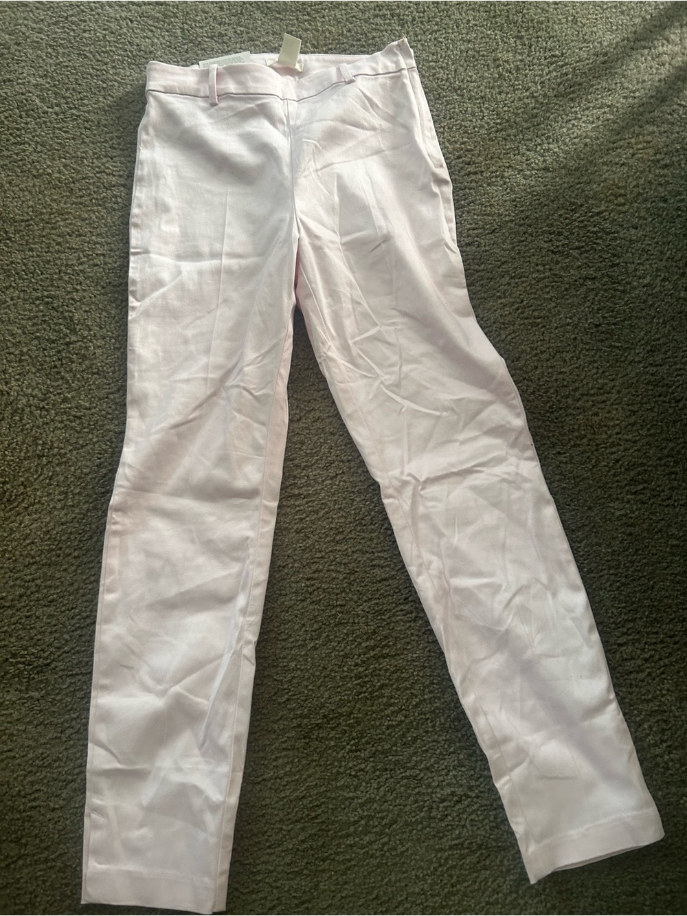H&M Pale Pink Slim Straight Pants